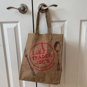Trader Joe's Brown Tote Bag